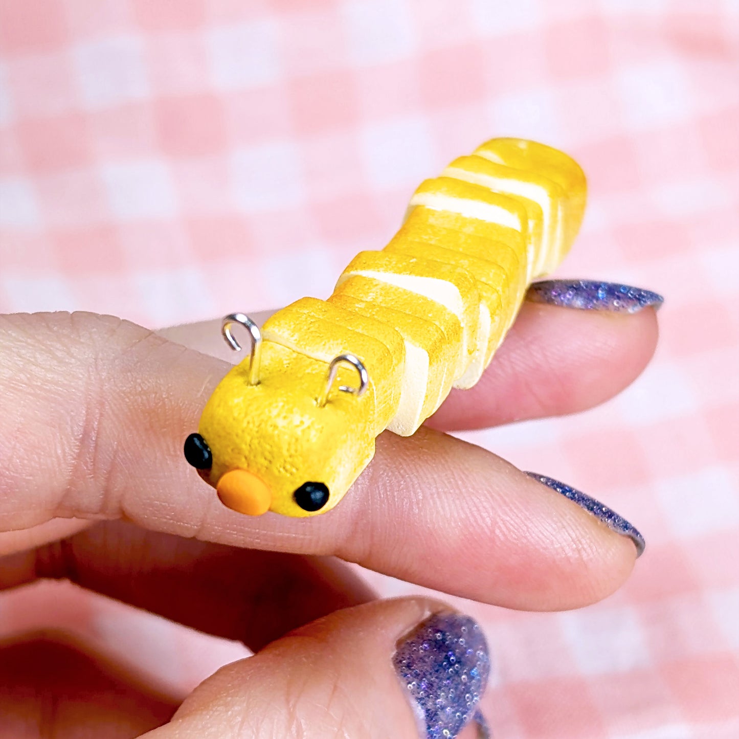 No.6 Sliced Bread Caterpillar Magnet