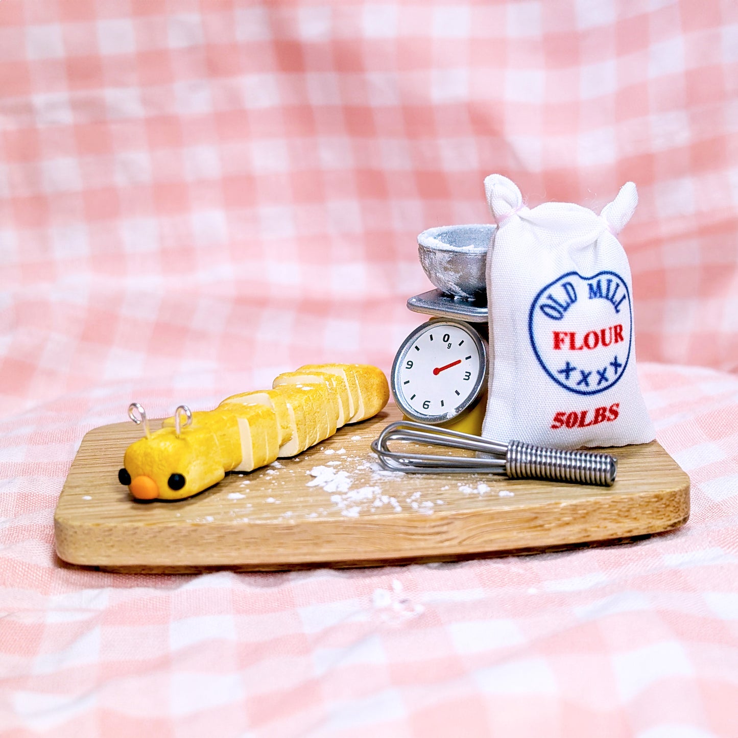 No.6 Sliced Bread Caterpillar Magnet