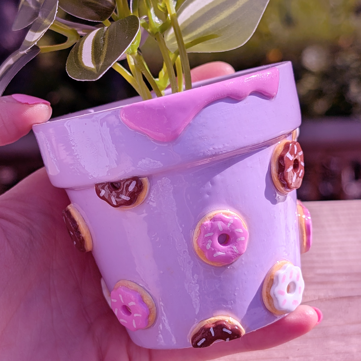 Glazed and Confused - Tiny Pot
